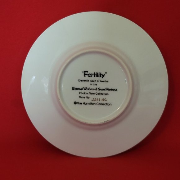 Chokin The Hamilton Collection Eternal Wishes of Good Fortune Fertility Decorati - Picture 7 of 12